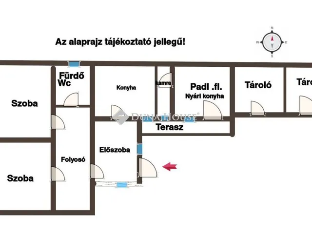 Eladó ház Dombóvár, Táncsics Mihály utca 60 nm