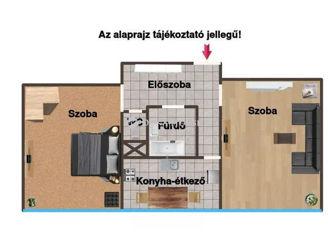 Eladó lakás Dombóvár 54 nm