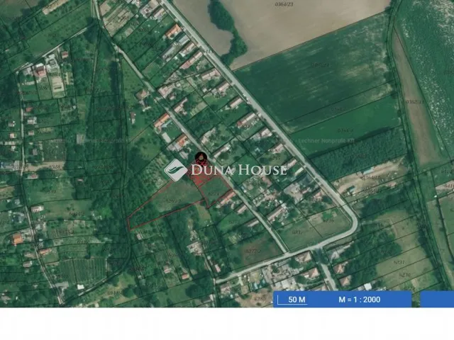Eladó telek Dombóvár, Dáró utca 4068 nm