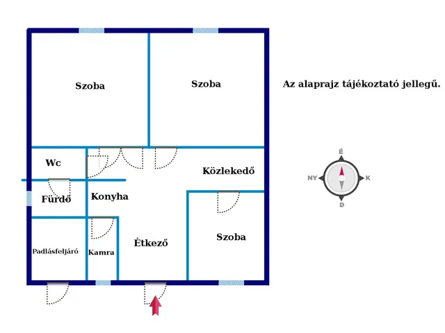 Eladó ház Újhartyán, József Attila utca 78 nm