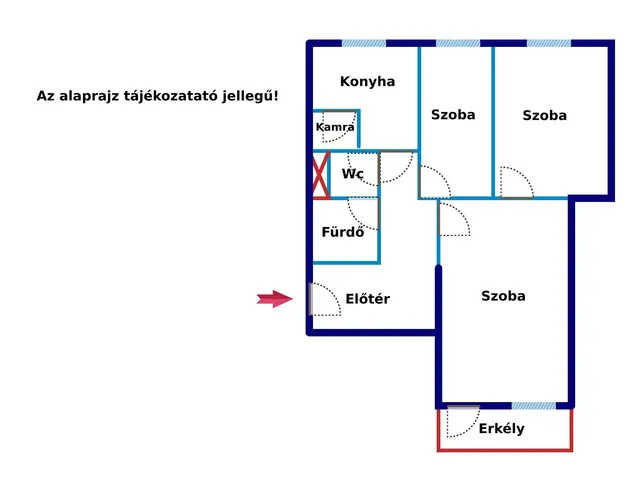 Eladó lakás Gyöngyös 71 nm