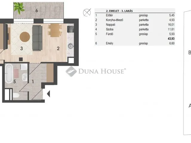 Eladó lakás Budapest XIV. kerület 47 nm