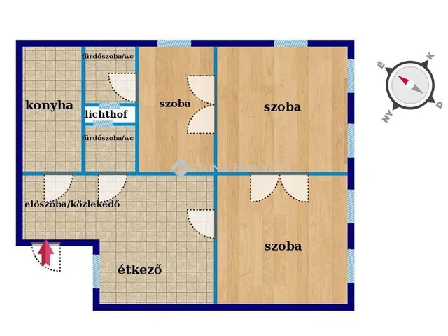 Eladó lakás Budapest VI. kerület, Szondi utca 99 nm