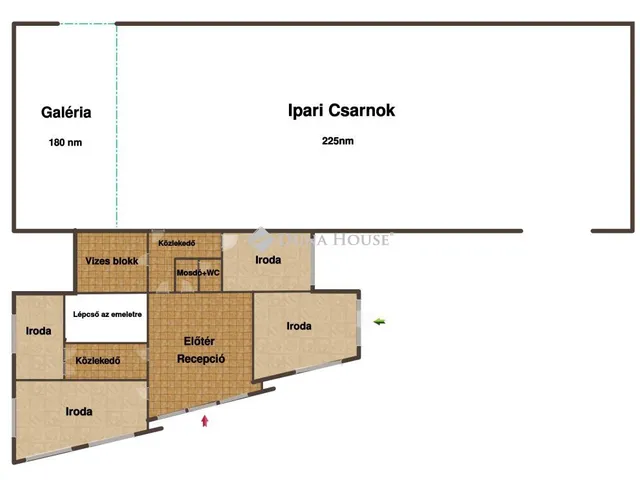 Kiadó kereskedelmi és ipari ingatlan Vecsés, Dózsa György út 600 nm