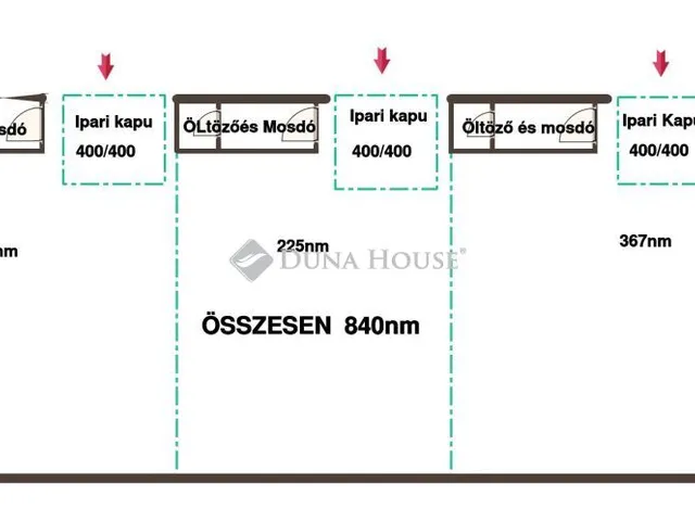 Kiadó kereskedelmi és ipari ingatlan Vecsés 840 nm