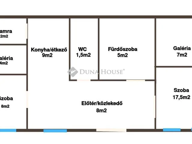 Kiadó lakás Budapest VIII. kerület, II. János Pál pápa tér 51 nm