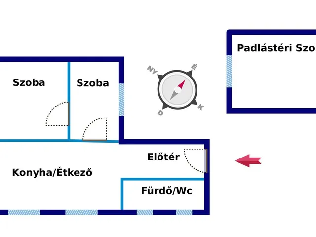 Eladó ház Kozármisleny 50 nm