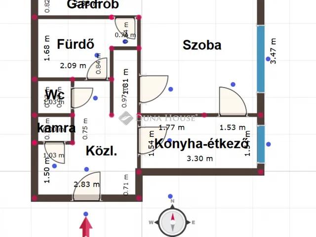 Eladó lakás Pécs 44 nm