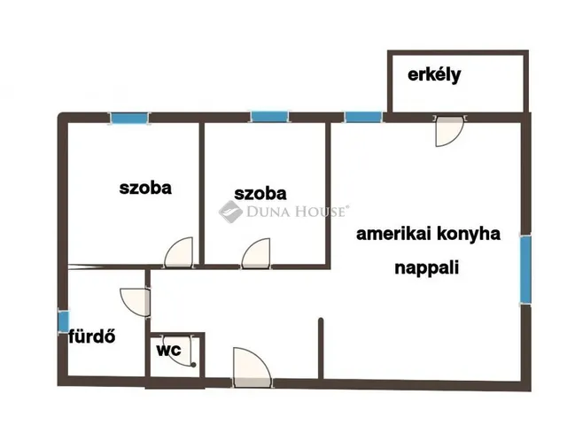 Eladó lakás Kozármisleny, Viola utca 56 nm