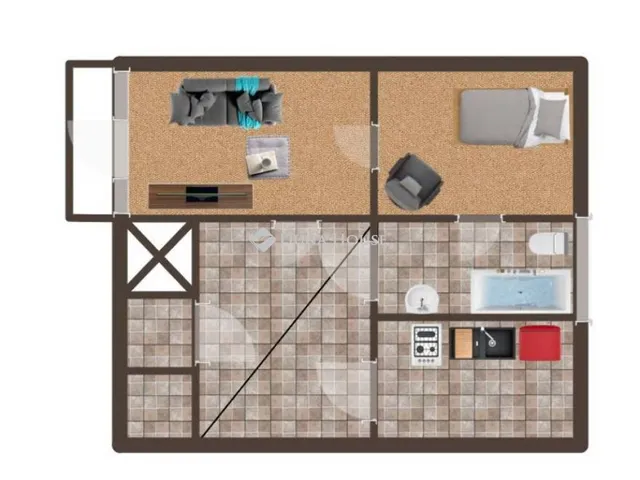 Kiadó lakás Budapest XI. kerület, Bukarest utca 55 nm