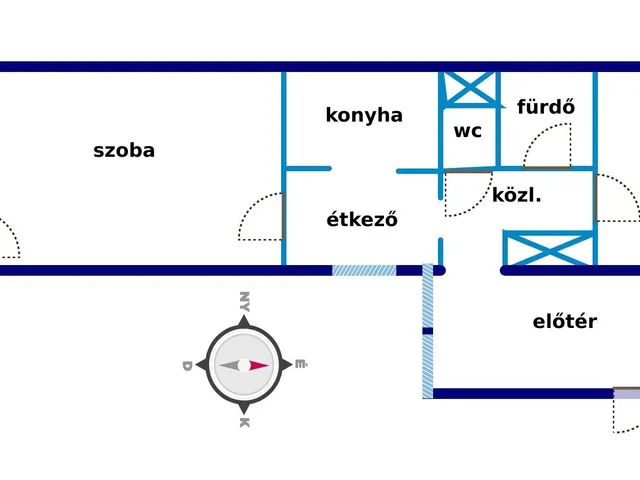 Eladó lakás Gyöngyös 55 nm