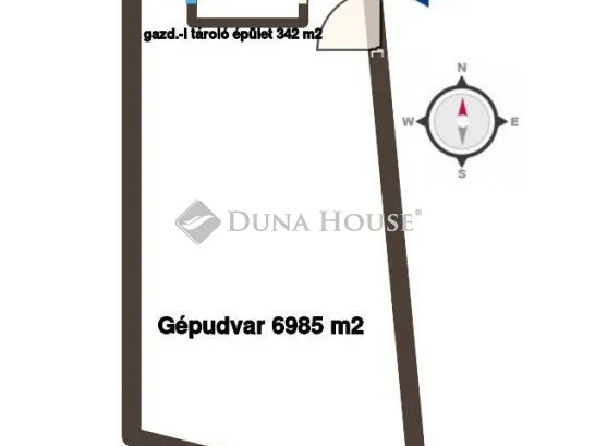 Eladó kereskedelmi és ipari ingatlan Hatvan, Nincs utca 342 nm