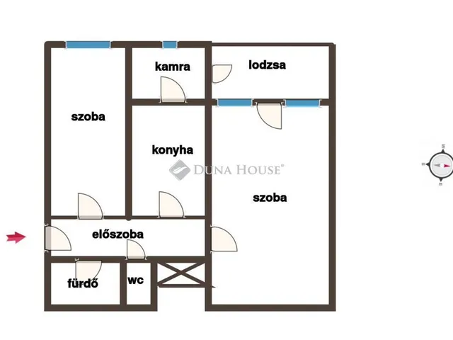 Kiadó lakás Gyöngyös 61 nm