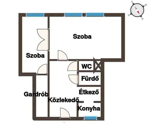 Eladó lakás Budapest X. kerület 57 nm