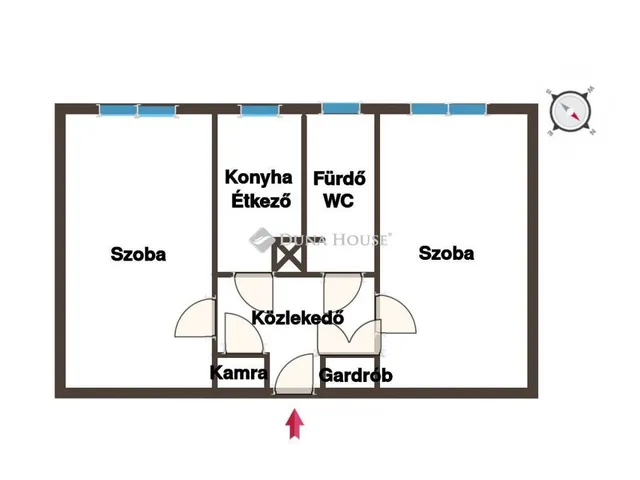 Eladó lakás Budapest IX. kerület 54 nm