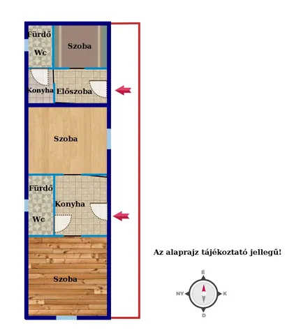 Eladó ház Pázmánd 80 nm