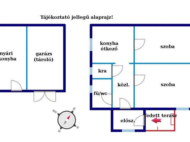 Eladó ház Pusztaszabolcs 61 nm