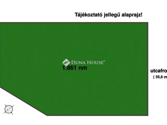 Eladó telek Sukoró 1861 nm