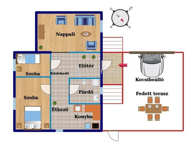 Eladó lakás Bakonyszombathely, Damjanich utca 67 nm