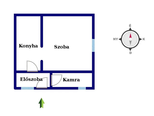 Eladó ház Pápateszér, Kossuth Lajos utca 34 nm