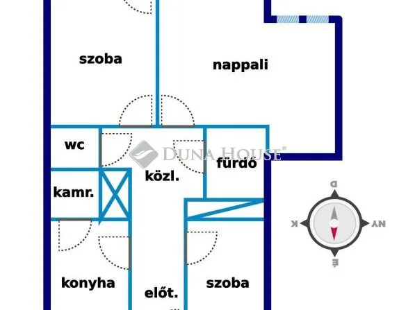 Kiadó lakás Győr 68 nm