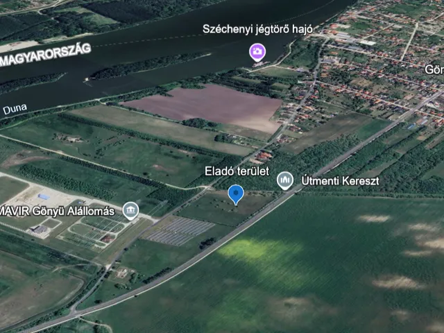 Kiadó telek Gönyű 10027 nm