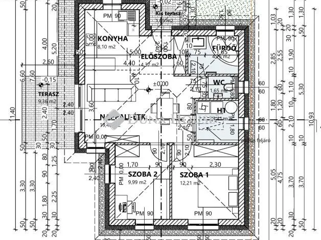 Eladó ház Mecsér, Nincs utca 68 nm