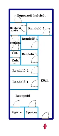 Kiadó kereskedelmi és ipari ingatlan Debrecen 239 nm