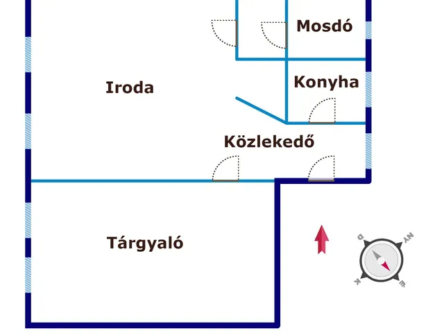 Kiadó kereskedelmi és ipari ingatlan Debrecen 105 nm