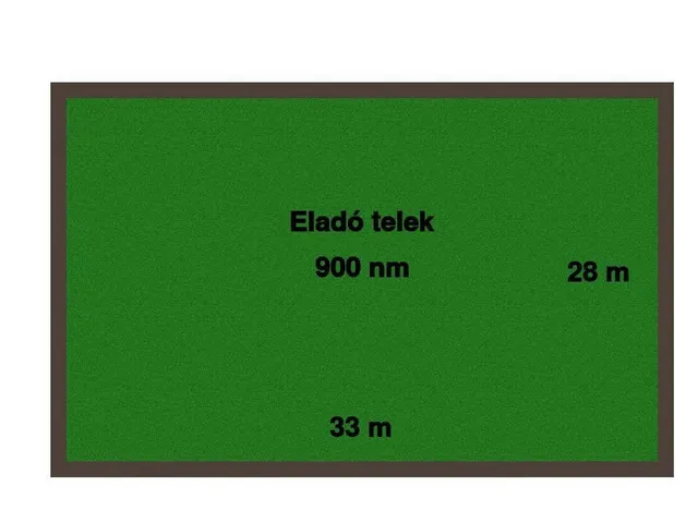 Eladó telek Hajdúszoboszló 900 nm
