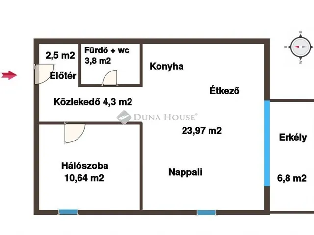 Eladó lakás Debrecen 48 nm