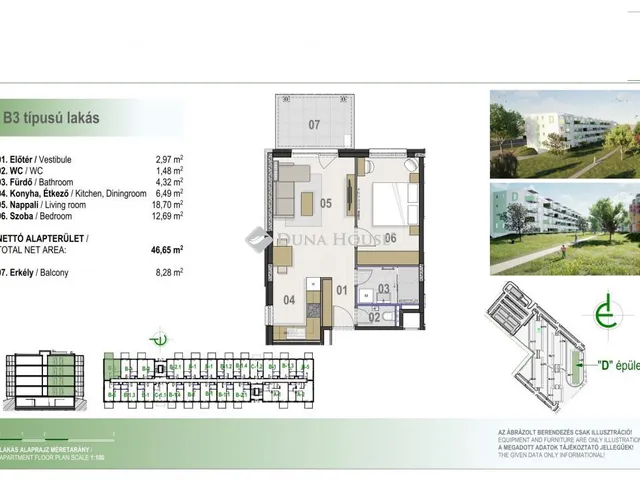 Eladó lakás Debrecen 50 nm