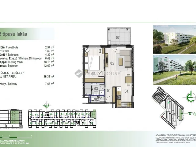 Eladó lakás Debrecen 50 nm
