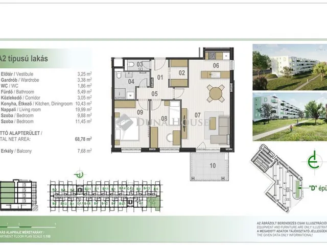 Eladó lakás Debrecen 72 nm