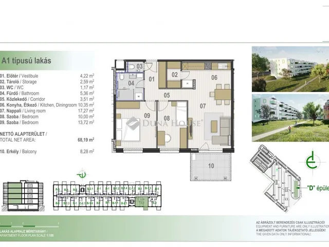 Eladó lakás Debrecen 72 nm