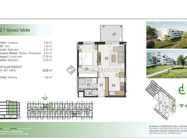 Eladó lakás Debrecen 48 nm