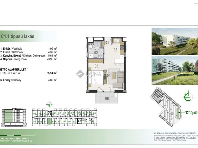 Eladó lakás Debrecen 38 nm