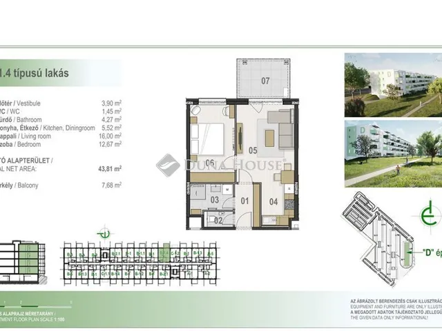 Eladó lakás Debrecen 47 nm