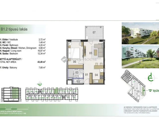 Eladó lakás Debrecen 49 nm