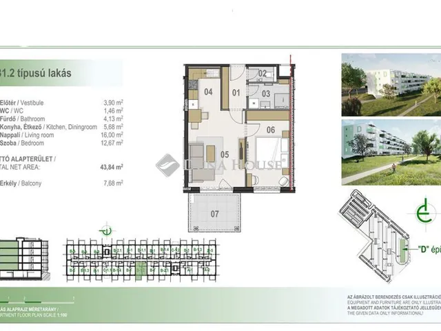 Eladó lakás Debrecen 47 nm