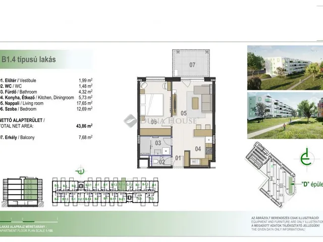 Eladó lakás Debrecen 47 nm