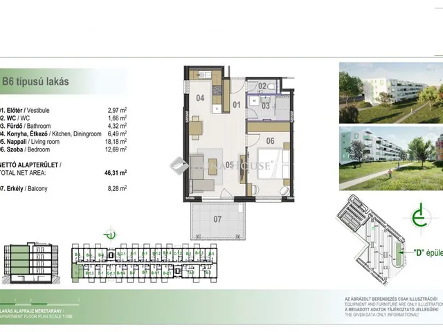 Eladó lakás Debrecen 50 nm