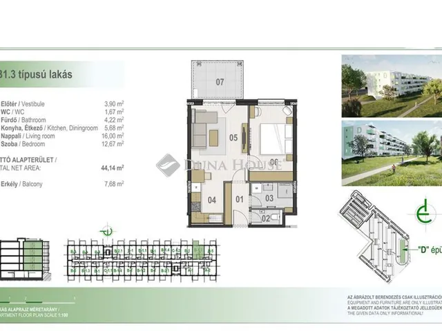 Eladó lakás Debrecen 47 nm