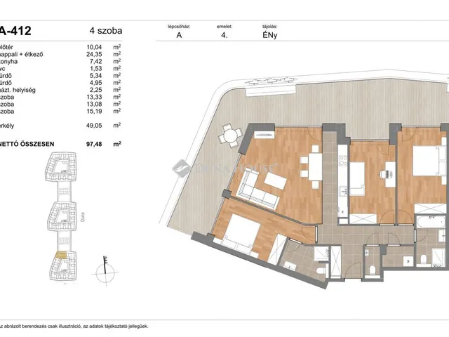 Eladó lakás Budapest XI. kerület 114 nm
