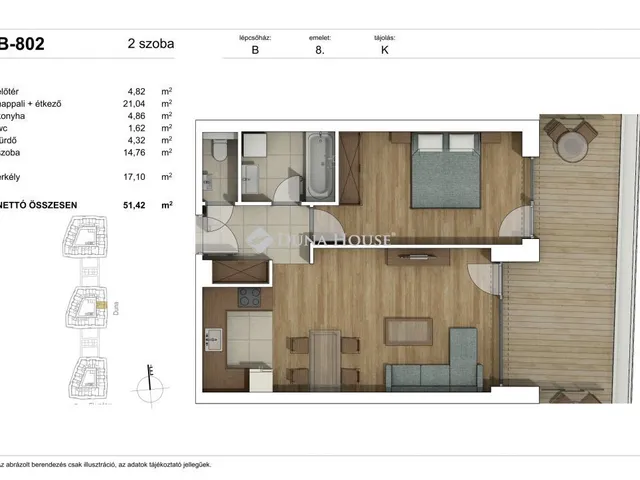 Eladó lakás Budapest XI. kerület 59 nm