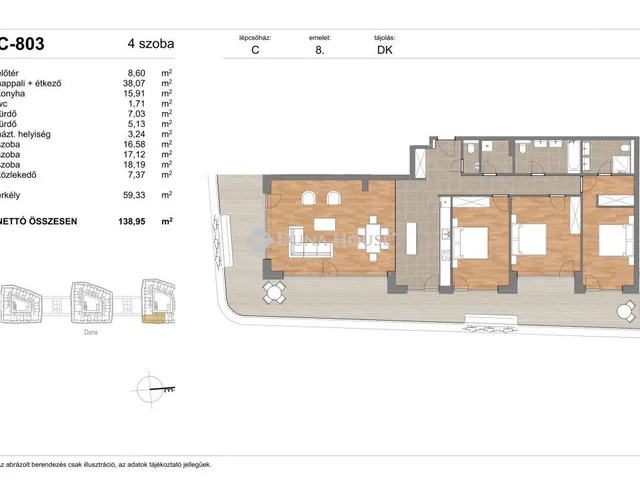 Eladó lakás Budapest XI. kerület 158 nm
