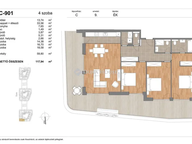 Eladó lakás Budapest XI. kerület 137 nm