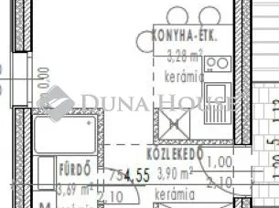 Eladó lakás Debrecen 44 nm