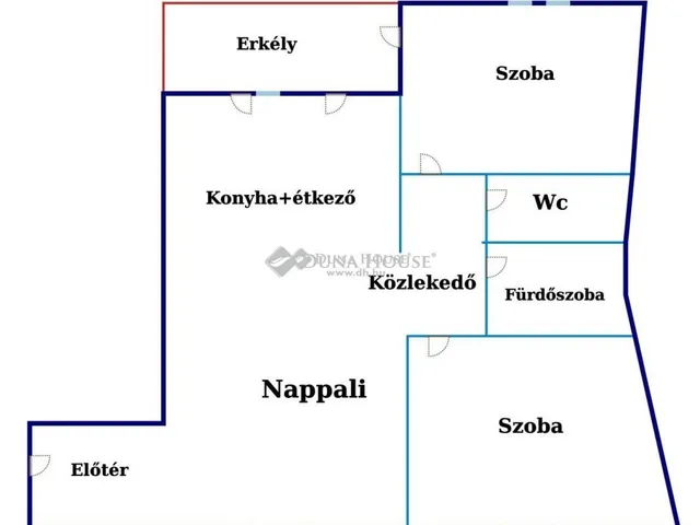 Kiadó lakás Debrecen 73 nm