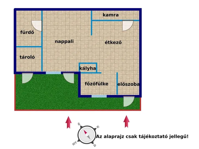 Eladó ház Nagymaros 45 nm